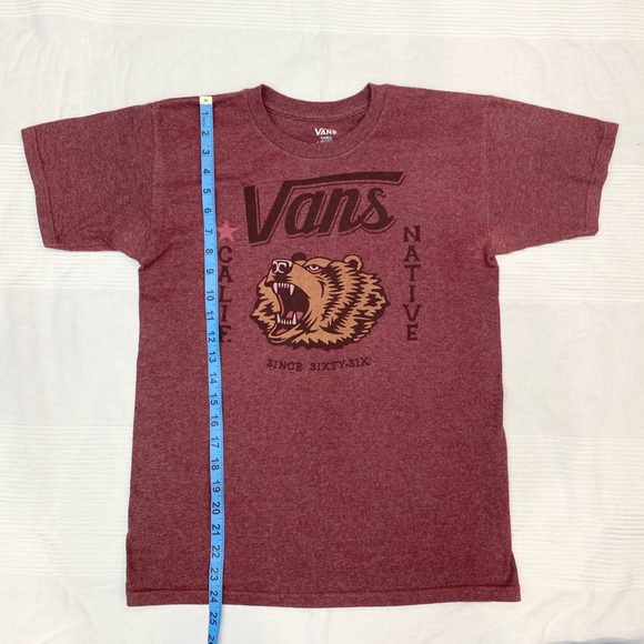 Vans Mens T-Shirt California Native Logo Crew Neck - Picture 3 of 8